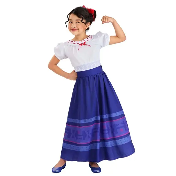 Girl's Disney Encanto Luisa Costume (© Disney)