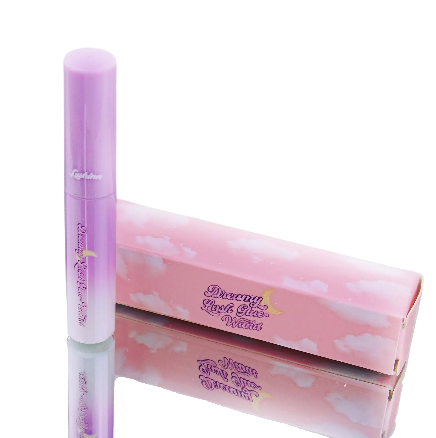 Lashinn Dreamy Lash Glue Wand – Clear Beginner Friendly Lash Adhesive 24–48 Hour Hold
