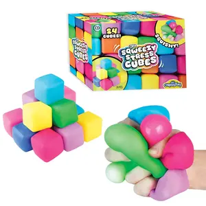 Ultimate Squeeze Slow Rising Stress Cube Set (24 Pack) – Orb Toys