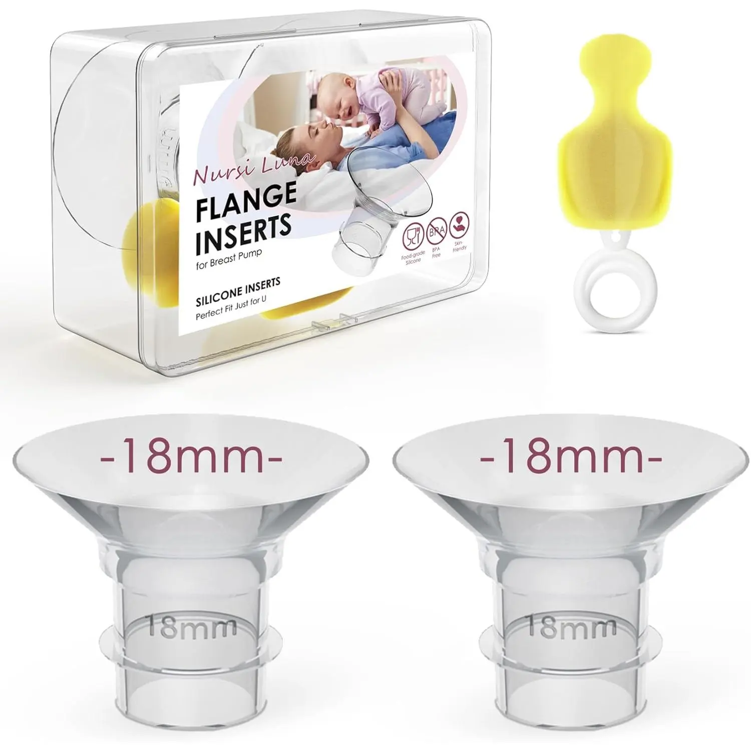 18 mm 2 PCS for 24 mm shields