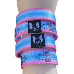 Transmasc Bat Bracelet - Transmasc Pride Elastic Wristband Trans Pride Transgender jewelry (only one included)