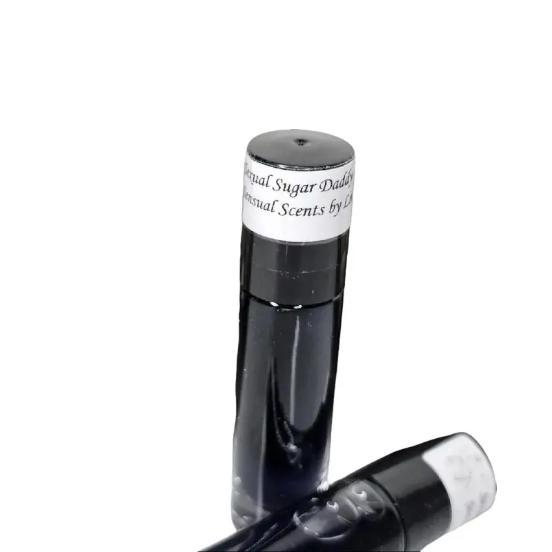 S. Sugar Daddy Men's Roll-On Body Oil, Cinnamon Leather Scent, 10 ml Single Item Perfume with Aromatic Notes, Captivating for Smelling Good