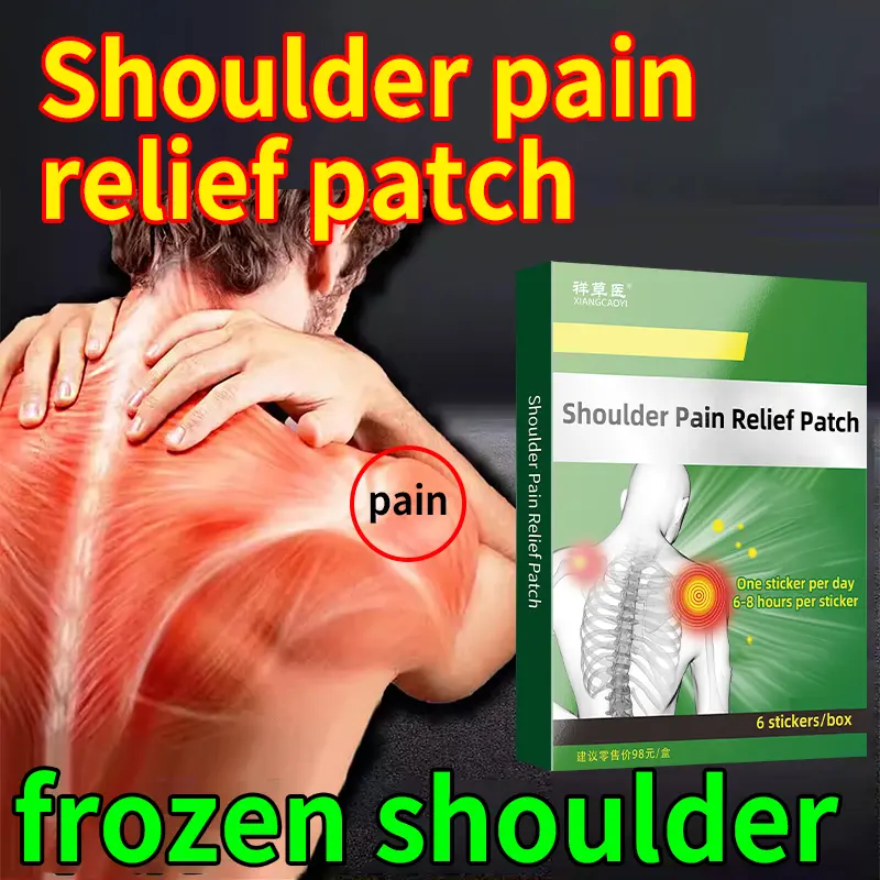Therapeutic Heat Pain Relief Patches - Shoulder Care Apply Patch, Rotator Aid for Frozen Shoulder, Rotator Cuff Injuries, Pain Reduction & Instant Relief