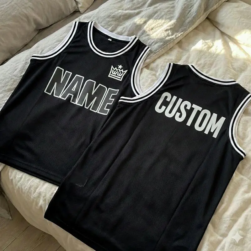 Custom Basketball Jersey, Personalized Name Number Jersey, Made To Order Team Uniform Shirt, Unisex Game Day Gift