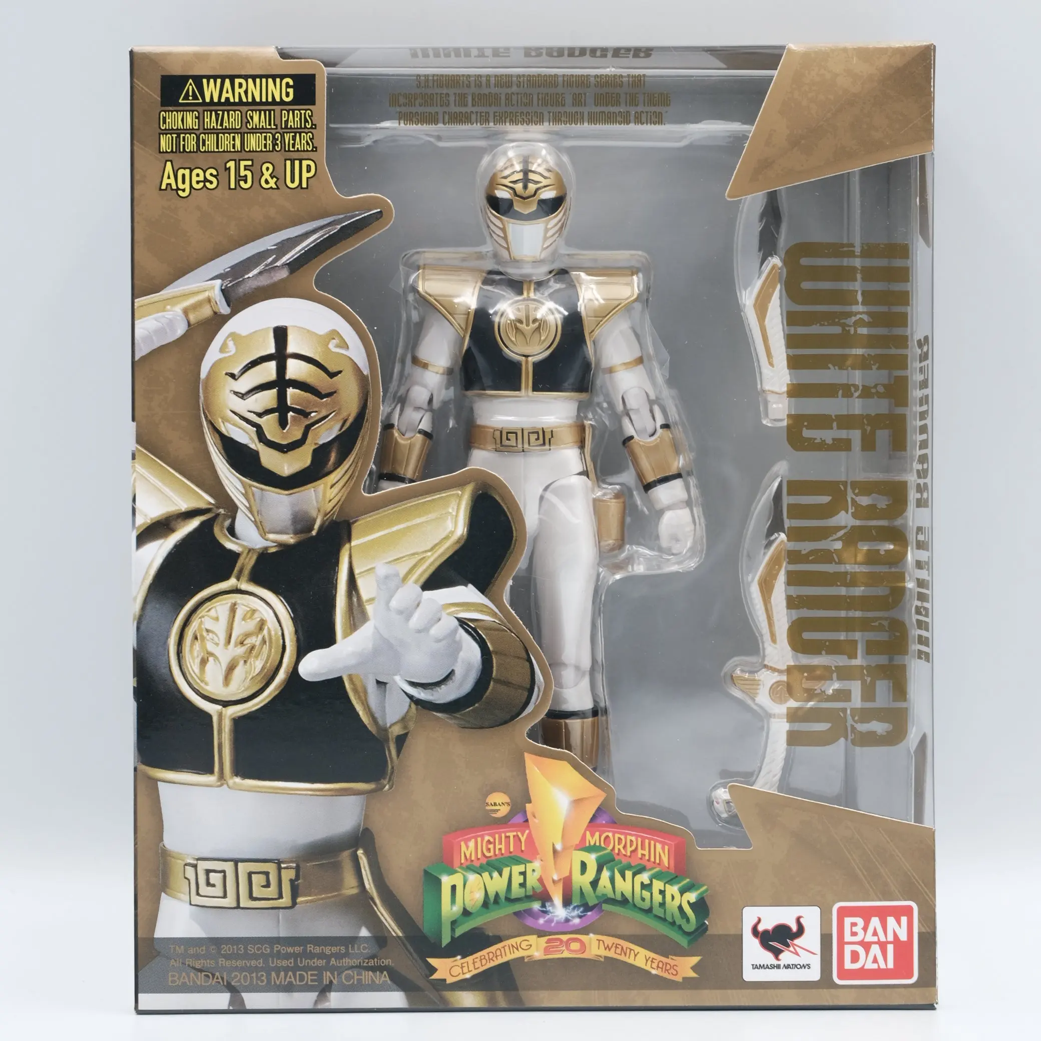 Bandai Mighty Morphin Power Rangers - White Ranger (2013)