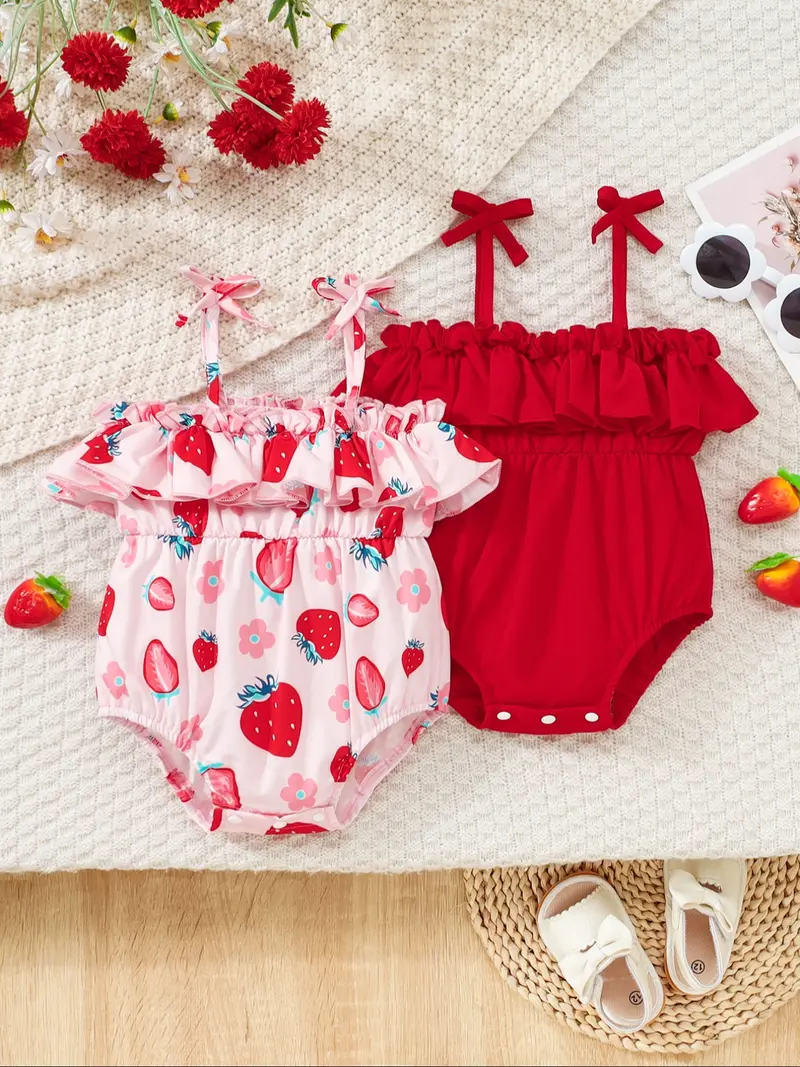 strawberry Halter swim dress - TikTok Shop
