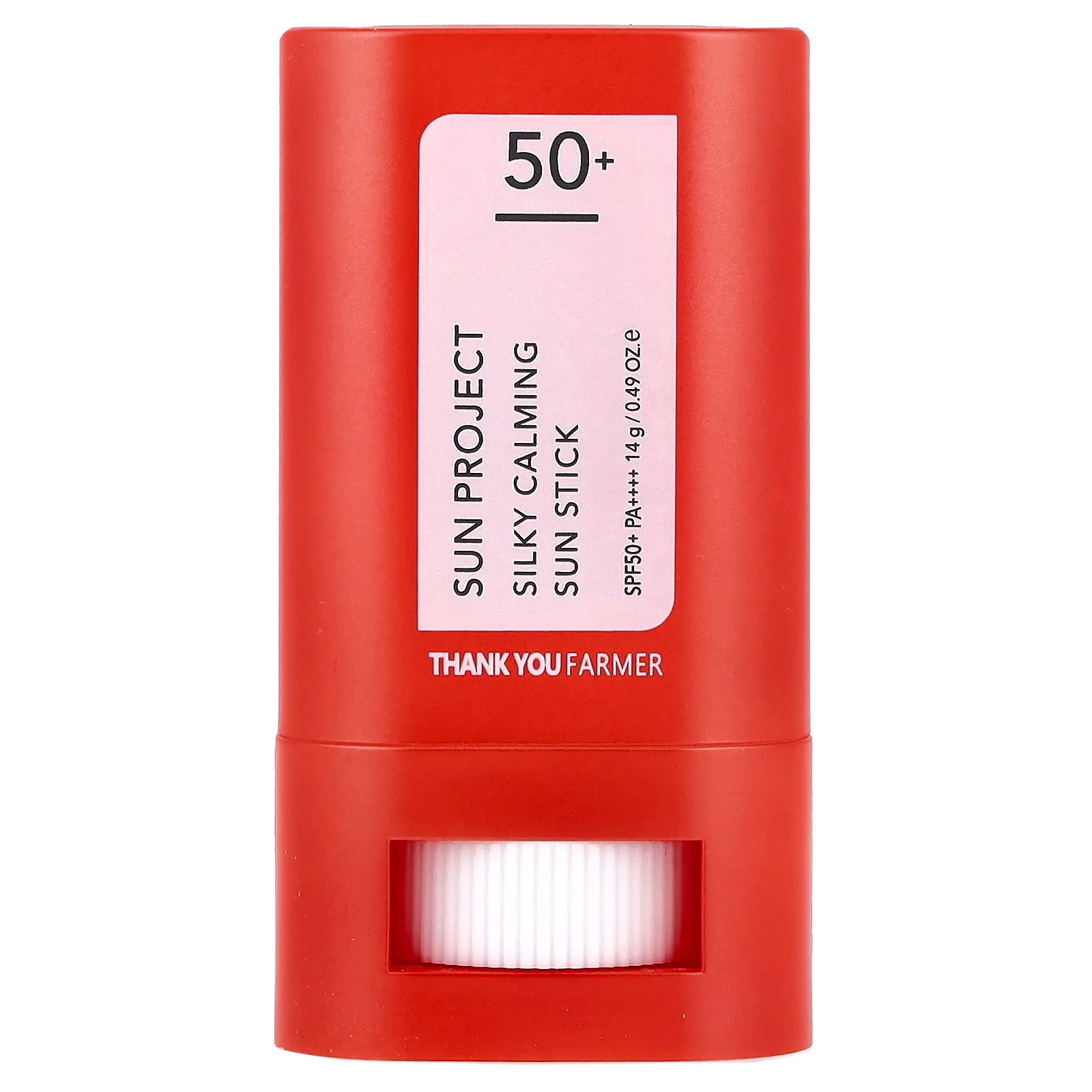 Thank You Farmer Sun Project, Silky Calming Sun Stick, SPF 50+ PA++++, 0.49 oz (14 g)