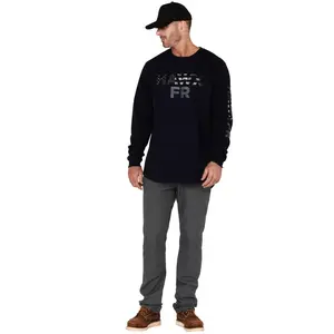 Cody James Men's Fr Duck Canvas Work Pants - Cjfrsp22p15-Gry