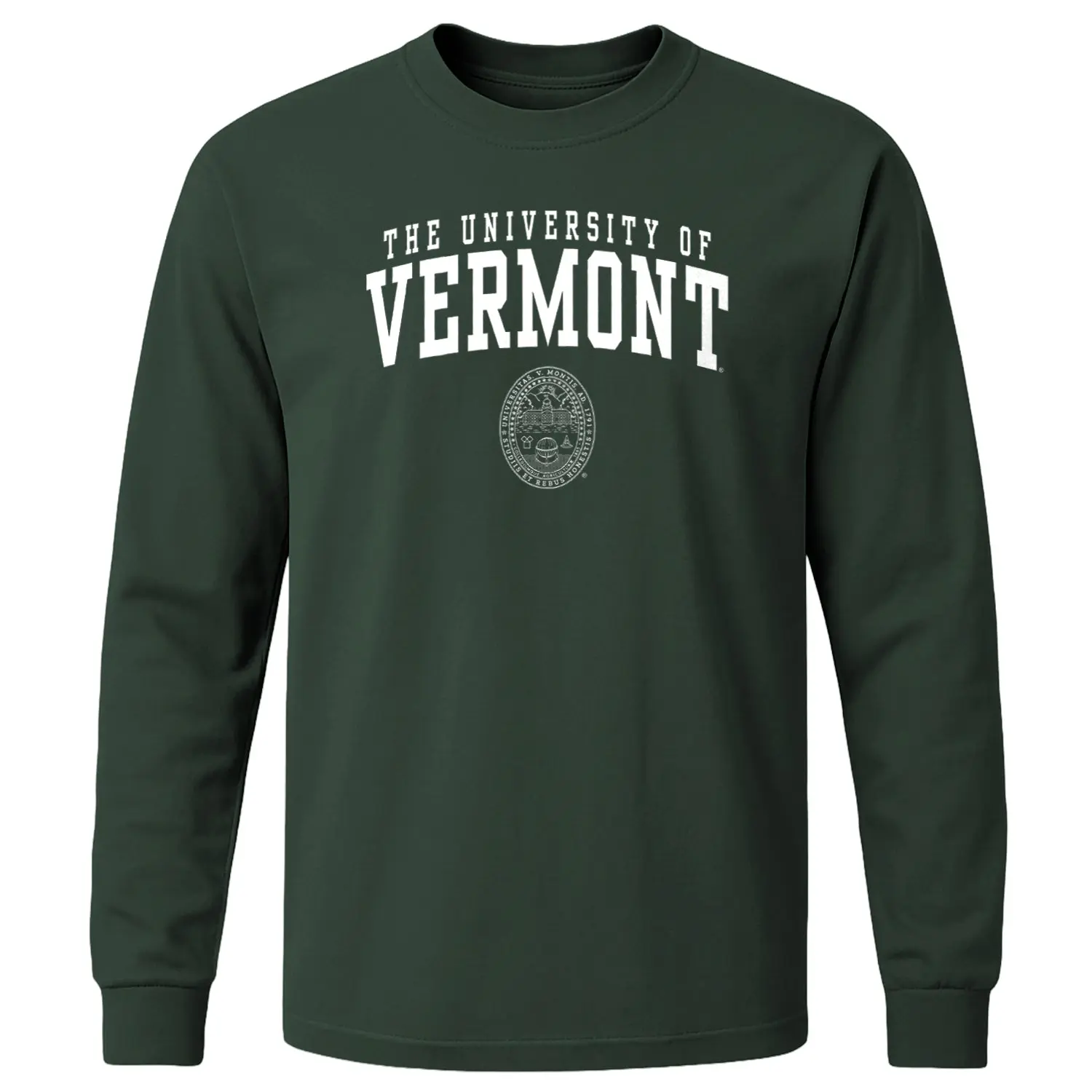 University of Vermont Heritage Long Sleeve T-Shirt (Hunter Green) University of Vermont Heritage Long Sleeve T-Shirt (Hunter Green)