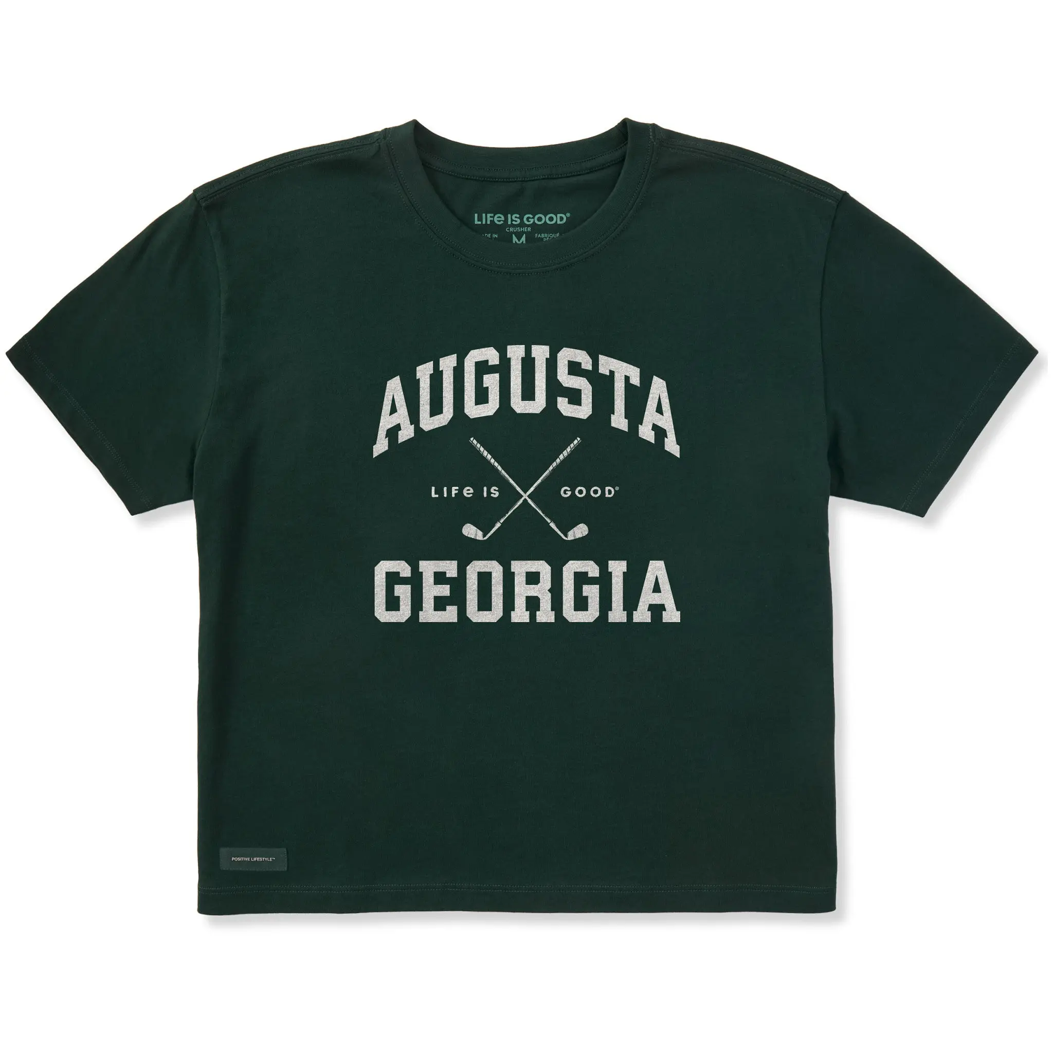Women's Augusta Georgia Arch Short Sleeve Crusher Boxy Tee