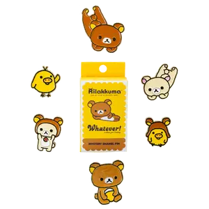 Rilakkuma & Friends Mystery Box Enamel Pins
