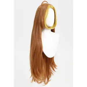 Winx Club Flora Dark Blonde Halloween Cosplay Curl Wig