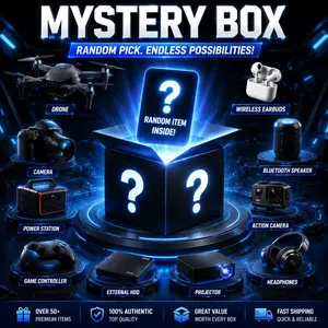 2026 Holiday Season Electronic Mystery Box!Bag Smartphones, Noise-Canceling Headphones, Portable Speakers & Extension Cords – Stock Alert, Act Fast!