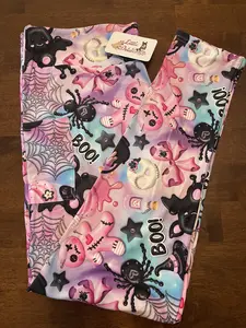 Boo! Halloween Leggings with Pockets
