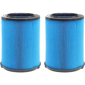 2 Pack VF5000 Replacement Filter for Ridgid for Shop Vac 6-20 Gallon Wet Dry Vacuums, 3 Layer Pleated Vacuum Filter Fits for WD1450 WD0970 WD1270 WD06700 WD1680 RV2400A