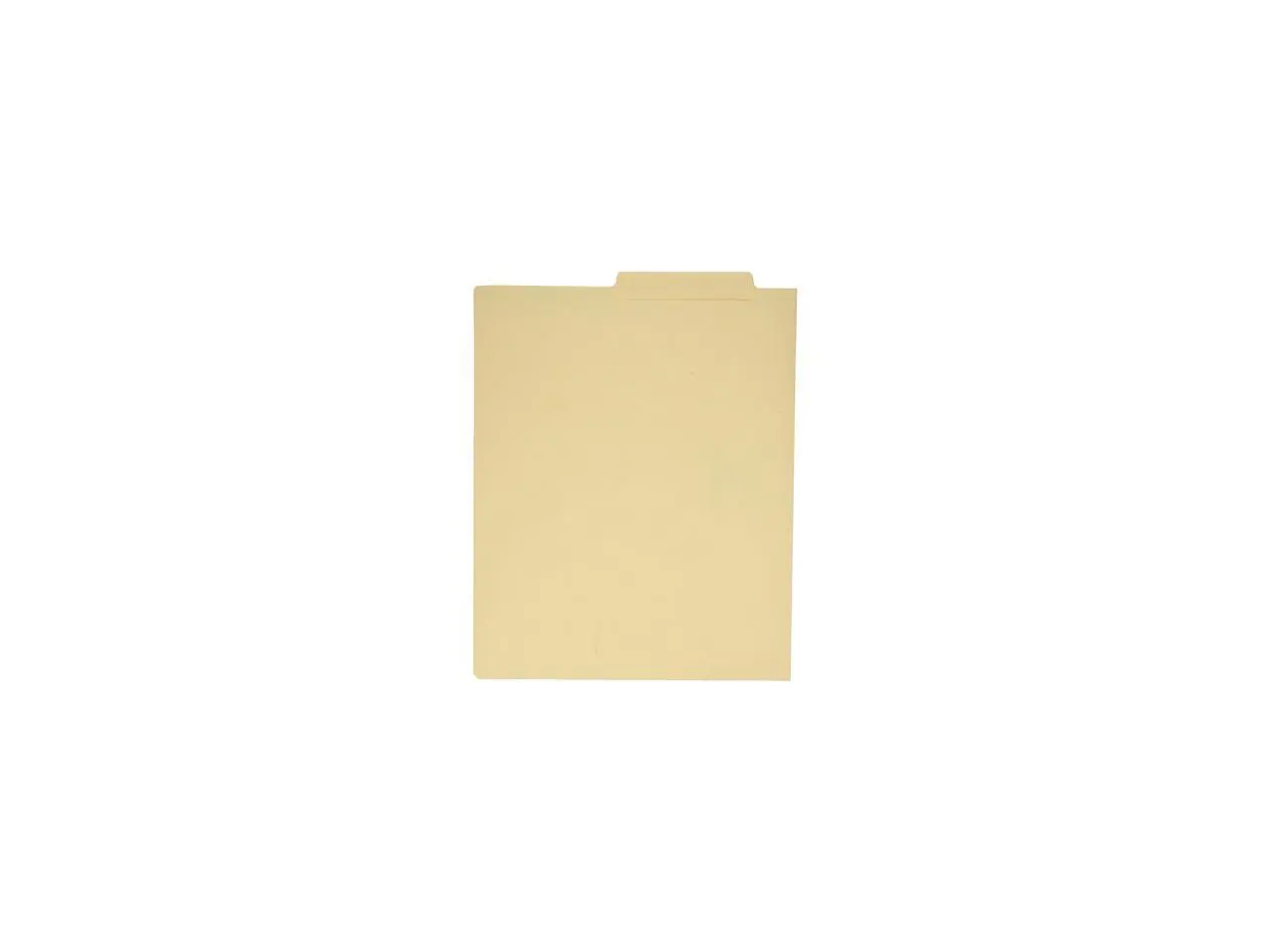 Tops Pendaflex H114D End Tab Folders  4   Cut  Two Ply  Letter  Manila  100/Box