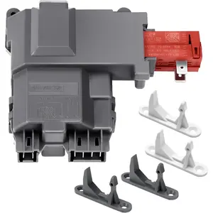 131763256 1317632 Washer Door Latch Lock 131763202 131763310 Washer Door Striker Kit Fit for Frigidaire Kenmore Crosley Front Load Washer FAFW4011LW0 FAFW3511KW0 GLTF2940FS1 by