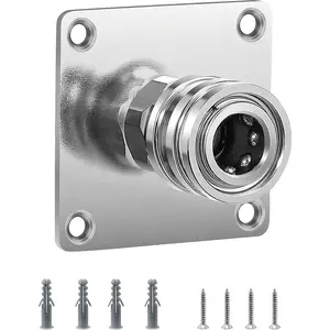 Pressure Washer Foam Cannon Holder, 1/4" Quick Connect Automatic Foam Cannon Mount, Stainless Steel Pressure Washer Nozzle Tip Holder, Pressure Washer Accessories Storage Rack