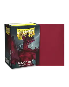 Dragon Shield 100ct Box - Matte Blood Red