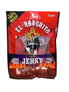 Fuego El Ranchito Crunchy Beef Jerky Net Wt. 2 oz