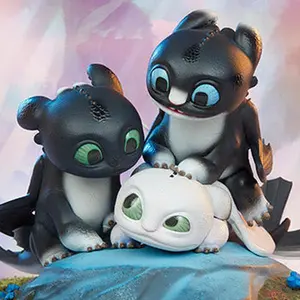 Dart, Pouncer, and Ruffrunner