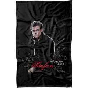 Vampire Diaries Stefan Fleece Blanket 36" x 58",Stefan