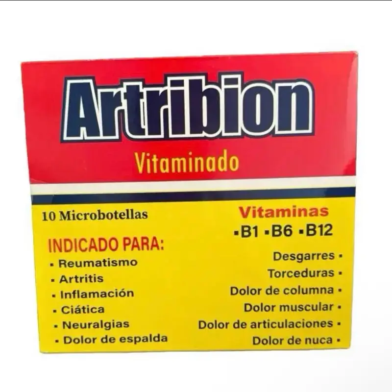 Artribion Rojo Antioxidant Dietary Supplement - Vitaminado with B1 B2 B3 MSM Glucosamine & Omega for Joint Health & Energy Metabolism