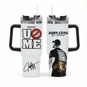 JOHN CENA The Champ Tumbler 40oz with Handle, Fans Tumbler 20oz 40oz