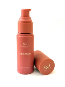 Solmirage Suncare - Solserum -  Mineral Sunscreen SPF 40 - Dermatologist-Formulated Facial Serum with Non-Nano Zinc Oxide, Niacinamide & Antioxidants - Lightweight, Tint to Sheer Application, No White Cast, Dewy Finish