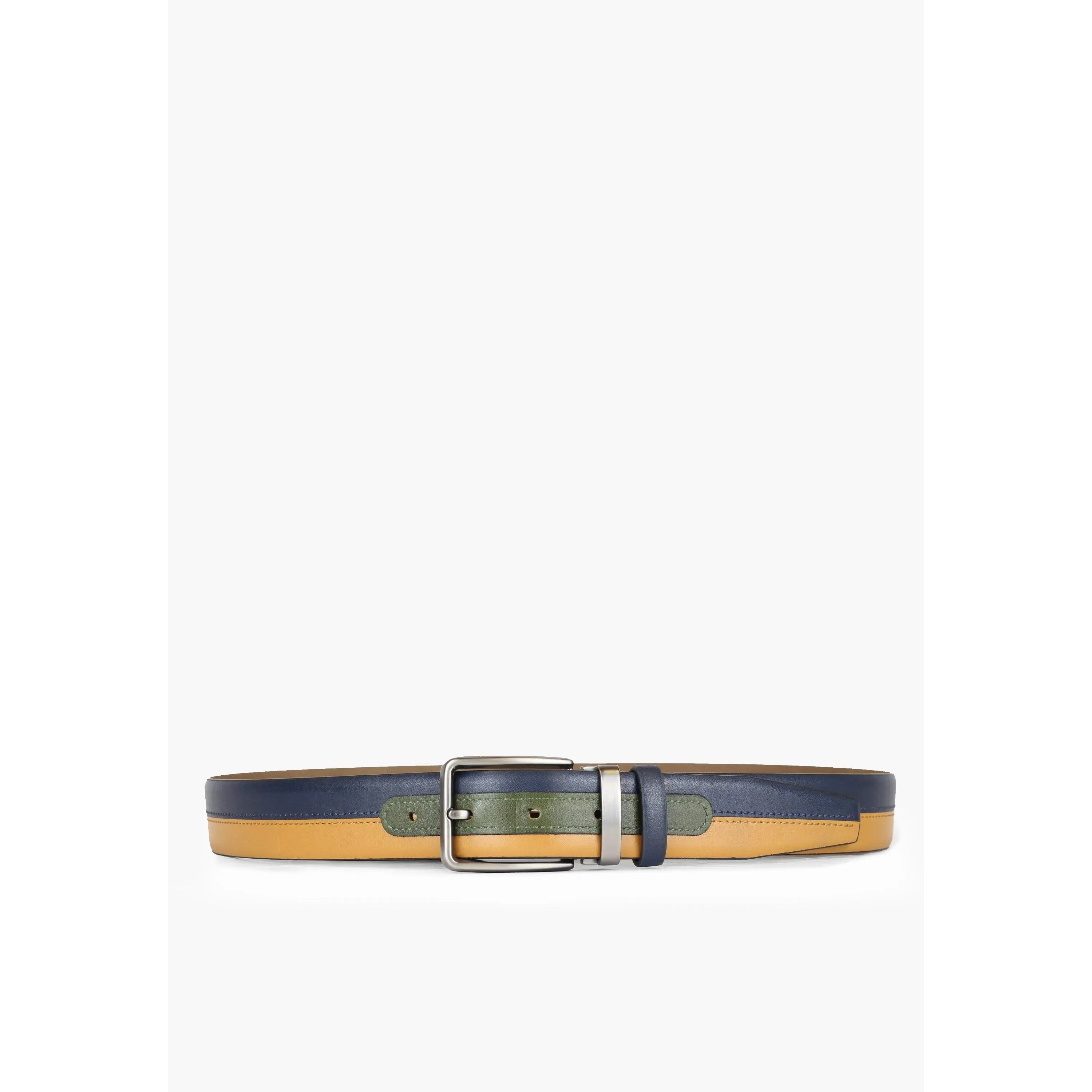 Denver Belt Navy Tan