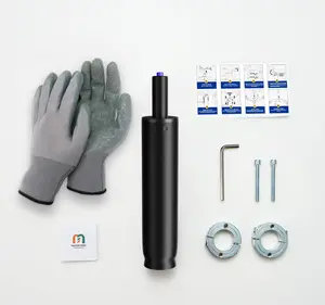 Office Chair Gas Lift Cylinder Replacement with Removal Tool, 4'' -6"Travel Length, Hydraulic Pneumatic Shock Piston, Heavy Duty 450 kg, Universal Size
