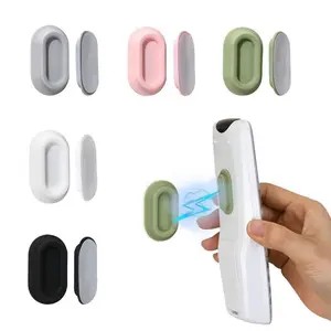 Magnetic Remote Control Holder, 5 Counts Wall Mounted Remote Control Organizer, Self-adhesive Remote Control Storage Box for Home Office, Magnetic Rack