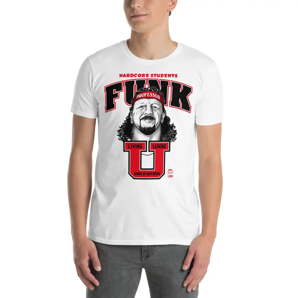 Terry Funk - Funk U (White) T-Shirt