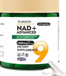 NAD Supplements,Liposomal NAD+ with Resveratrol,1400mg Per Serving,120 Capsules,Supplements for Anti-Aging,Skin Repair,Fatigue Relief,Immunity Enhancement and Antioxidant