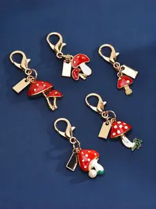 Y2K Sweet Cool Mushroom Bag Keychain, Fashionable Car Decor, Backpack Accessory, Perfect Gift for Girls, Students, Teachers