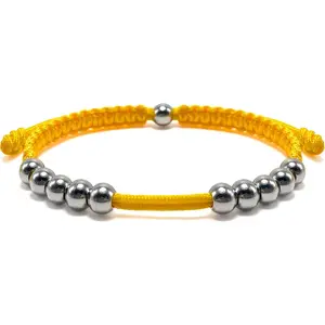 Golf Stainless Steel 10 Beads Score Counter Bracelet, Golf Stroke Count Bracelet, Resizable and Easy to Adjust Golf Round Scoring , Durable and Stylish Golf Accessory