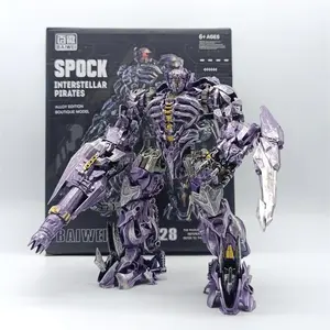 TW1029 Transformation Toys Megatank Galvatron Ironhide Shockwave Action Figure Robot Collection Movie Deformation Model Gifts