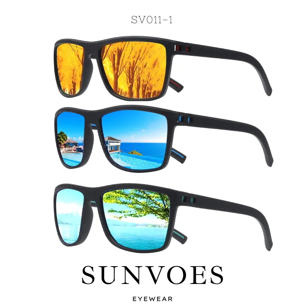 SUNVOES Large Polarized Aviator Sunglasses for Men and Women, Retro Metal Frame with UV400 Protection for Driving & Outdoor Sports, Fashion Sports Eyewear, Outdoor Sport Sunglass