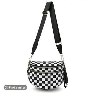 Nylon Bum bag, Chestbag, plus size friendly Fanny pack. Spacious Design for Essentials- Several Colors. Great gifts belt bag, crossbody.