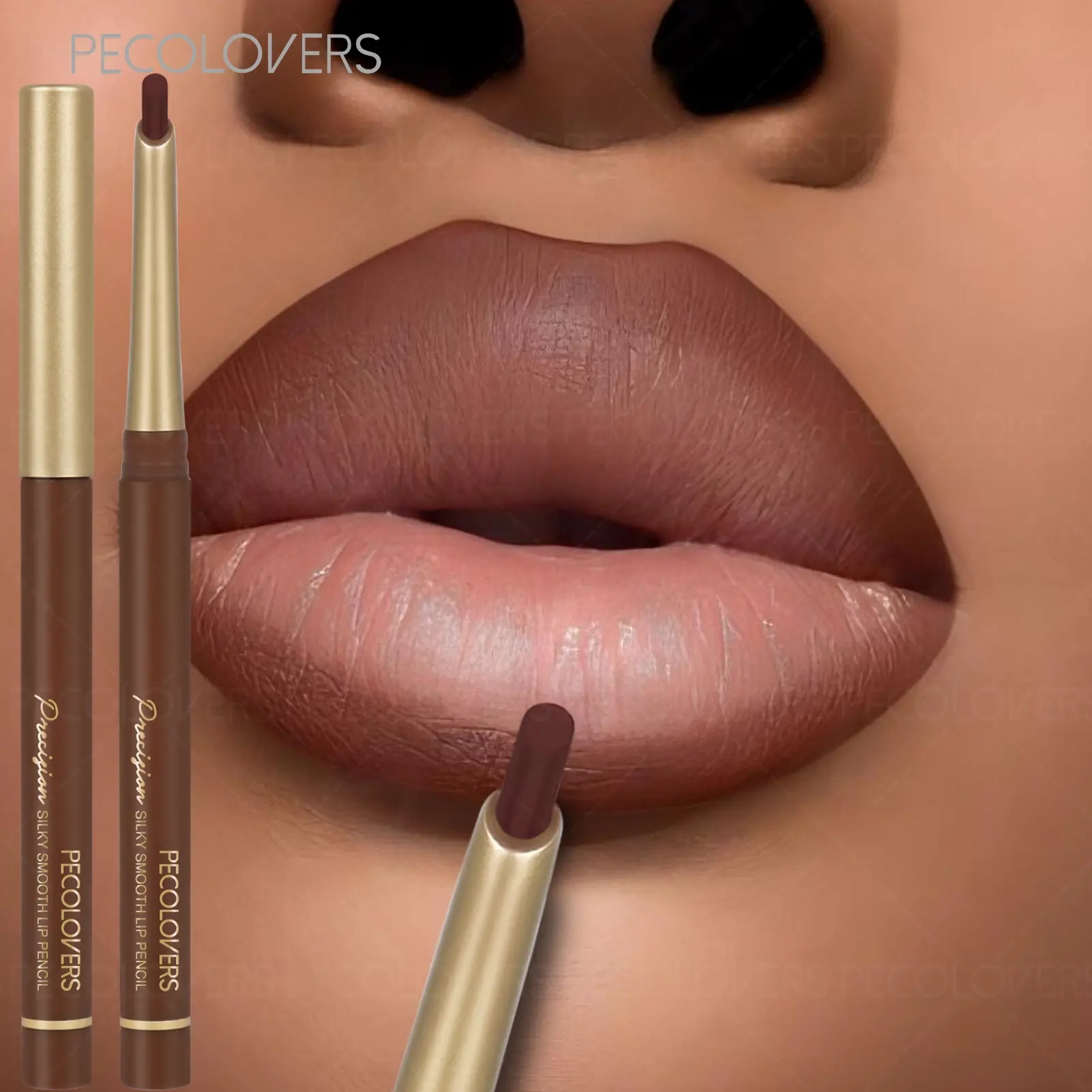 1PC Matte Lip Liner, Long-Lasting Non-Smudge Lip Pencil，Perfect for Gifting As Lip Cosmetics, Makeup, Lipliner, Cosmetic Product, Lip Liner Pencils