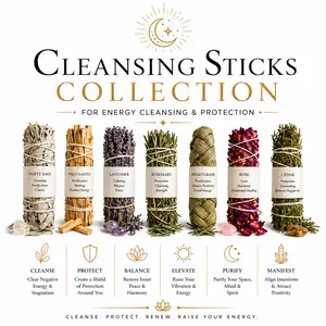 Cleansing Sticks Collection for Energy Cleansing & Protection