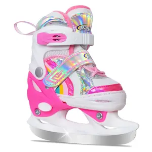 Nattork Adjustable Ice Skates for Kids - Perfect for Your Little Skating Star