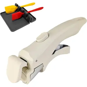 Removable Pot Handle, Universal Pan Handle, Replacement for Pots and Pans, Fits  Cookware, Includes Spoon Rest, Durable & Heat-Resistant, Cream White