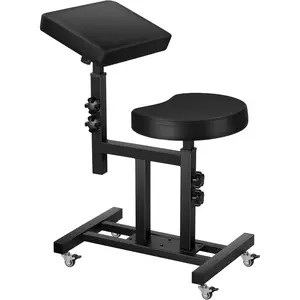 Tattoo Chair for Artist on Wheels Multifunctional Tattoo Arm Rest Stand Chair with Adjustable Panel Height Angles