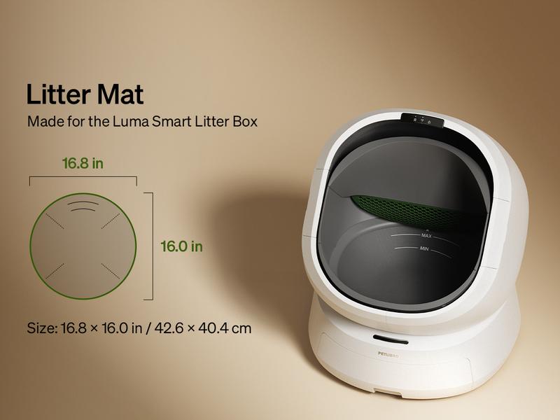 PETLIBRO Luma Essentials Waste Drawer Liners Carbon Deodorizer Litter Mat Trapping Mat for Pet Care