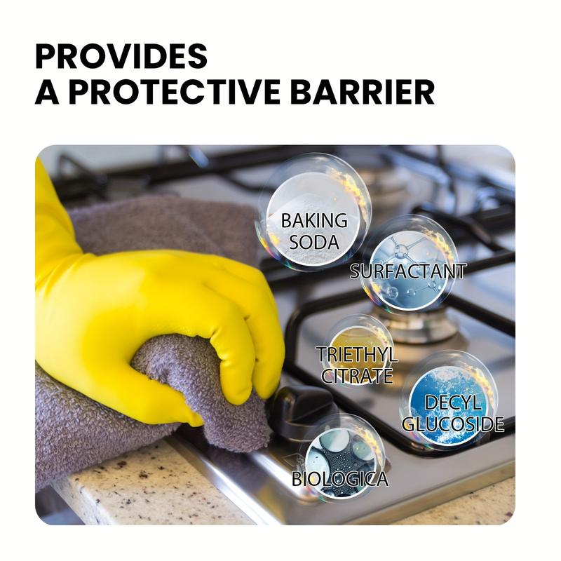 Liapu 500ml Kitchen Spray Cleaner & Degreaser - Antibacterial Lemon Scented Quick Grease Removal No Residue Not Harmful to Hands 99.9% Sterilization Household Home Cleaning Products Household  Scented