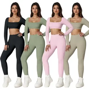 Women's Skinny Slim-Fitting Stylish Knit Casual Jumpsuit - Lady's Regular Sleeve Solid Color Tight Minimalist Clothes, All-Season Sexy Womenswear