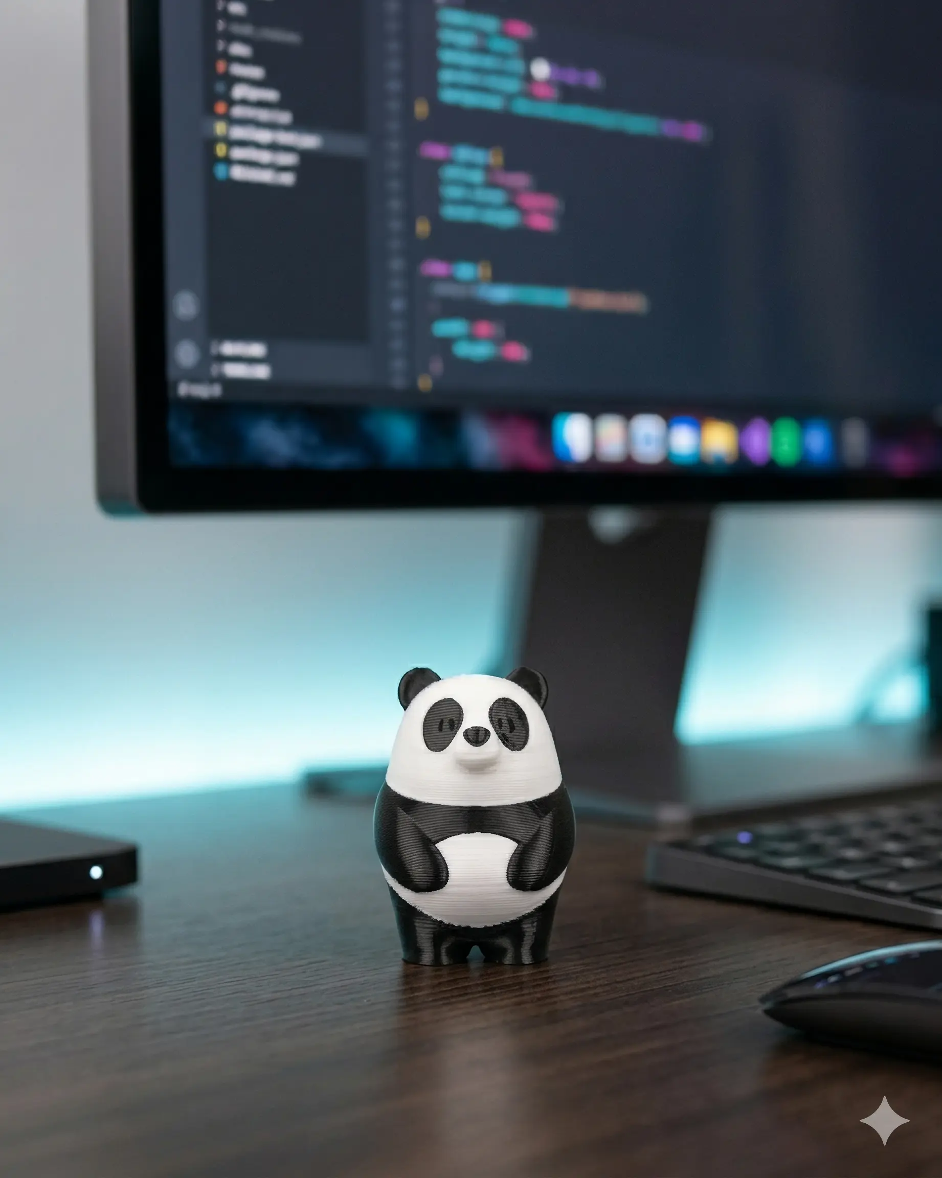Panda figurine Decor