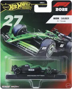 Mattel - Hot Wheels Premium Race Team Sauber Driver 1  [COLLECTIBLES] Toy Car, Collectible