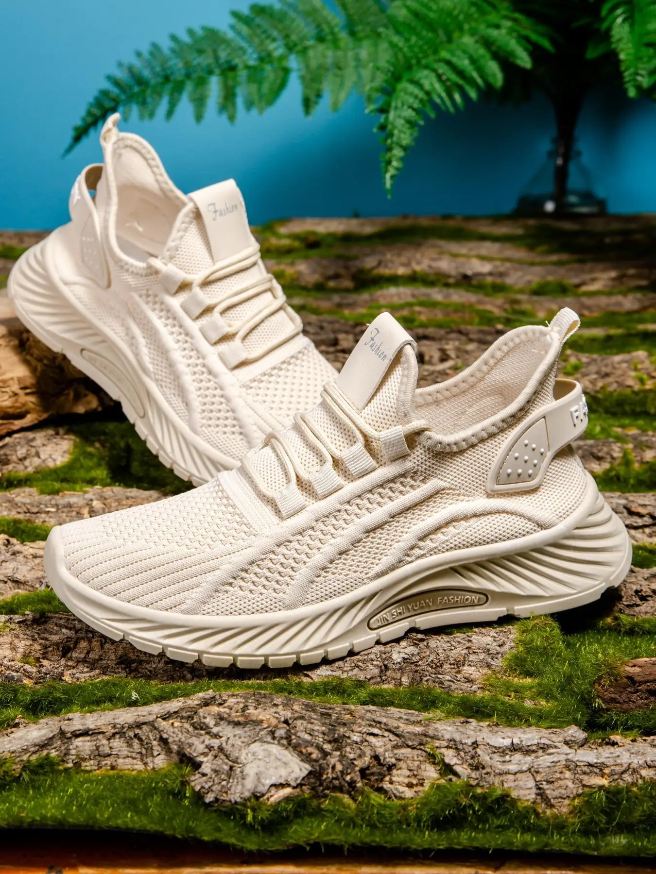 Women's Sporty Minimalist Sneakers for Spring, Lace-up Mesh Breathable Lightweight Running Sports Shoes, Casual Comfortable Non-slip Athletic Training